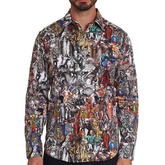 Robert Graham Masterpiece Classic-Fit Shirt M